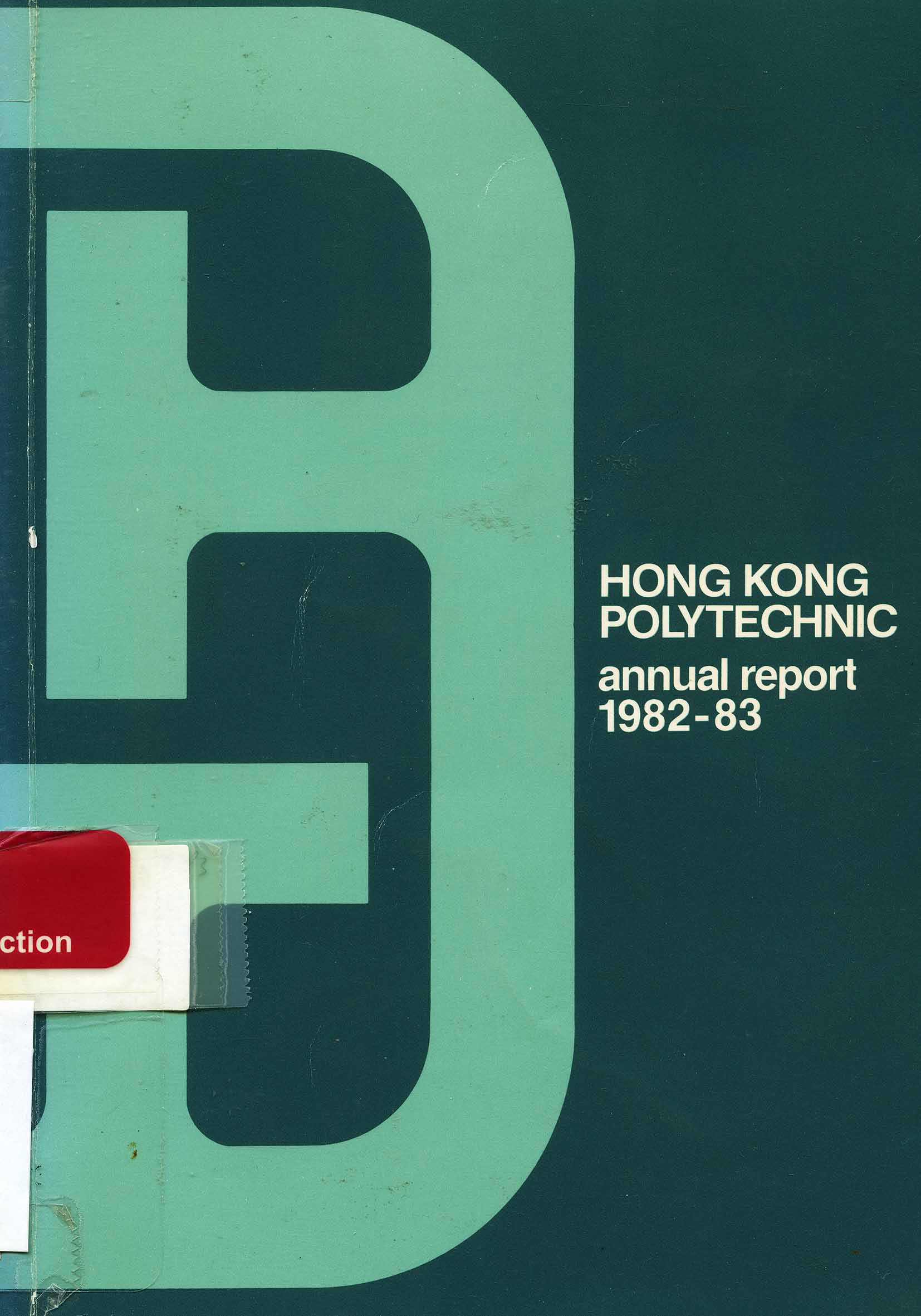 Hong Kong Polytechnic Annual Report 1982/83