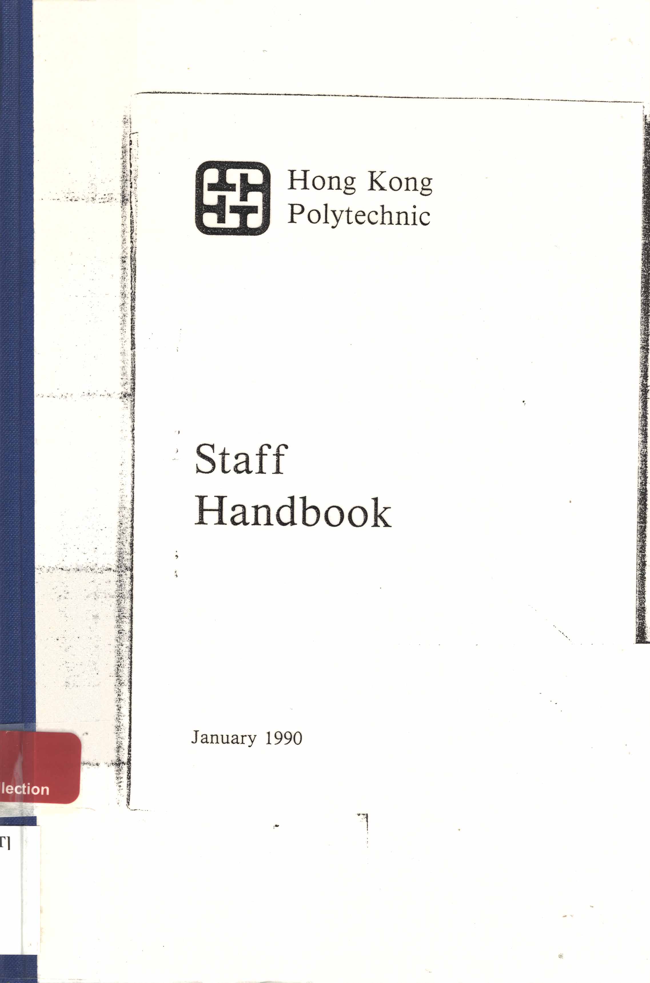 Staff handbook  1990