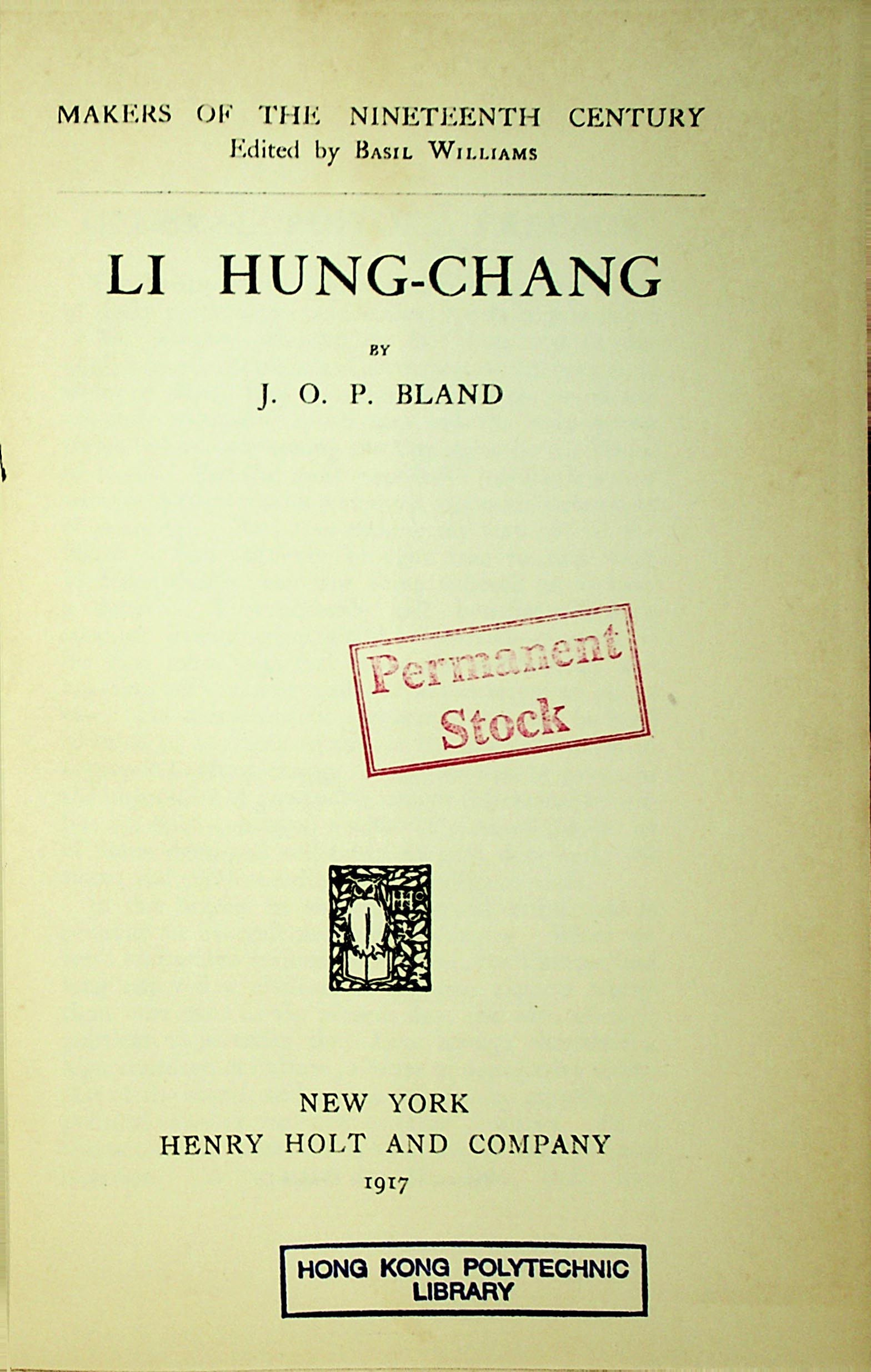 Li Hung-Chang