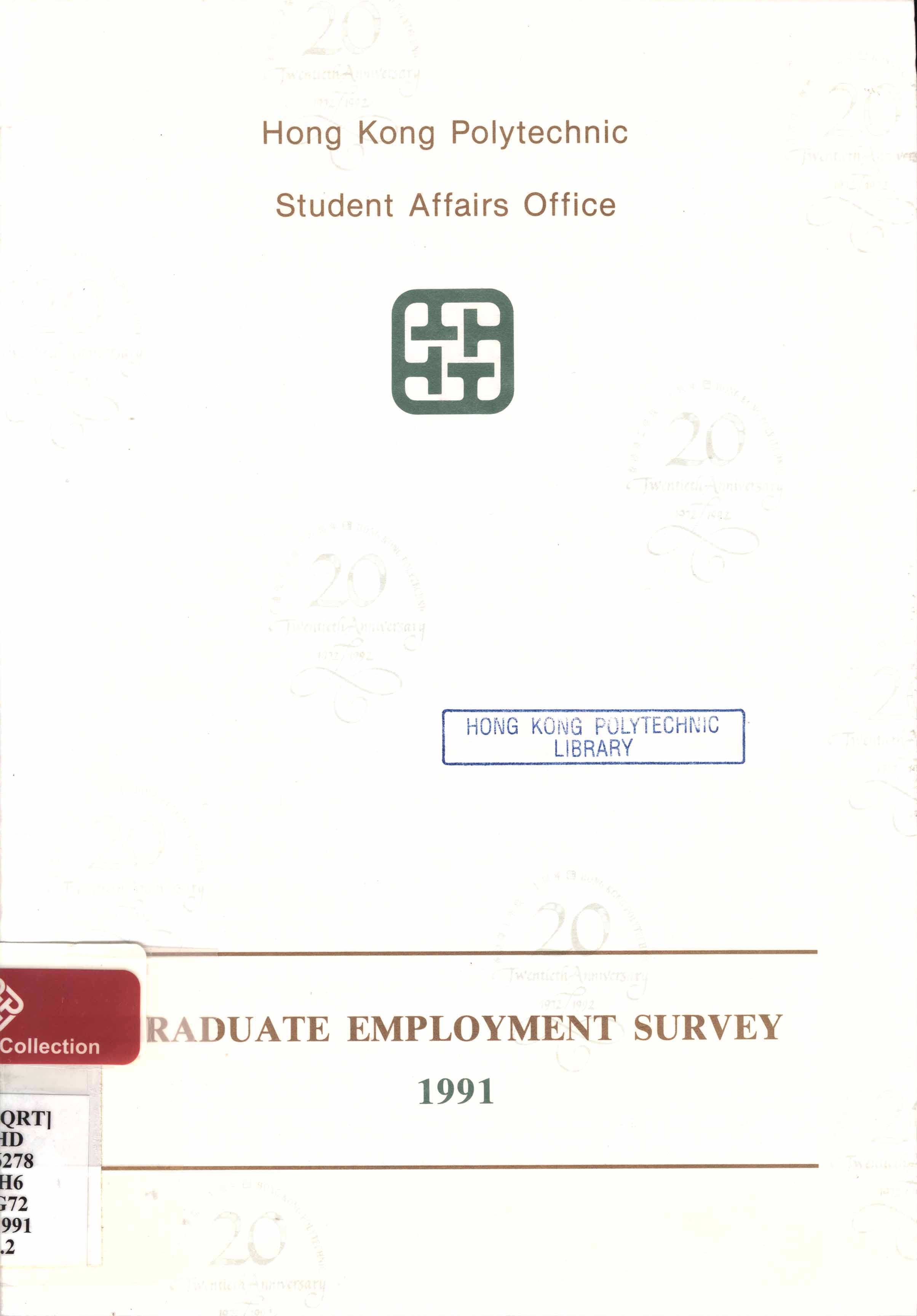 Graduate employment survey 1991
