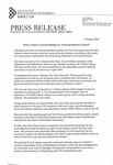 Press release [2004]