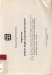 Report on 1993/94 staff contact hours survey