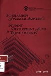 Scholarships, financial assistance & student development fund for PolyU students [2005-2006]