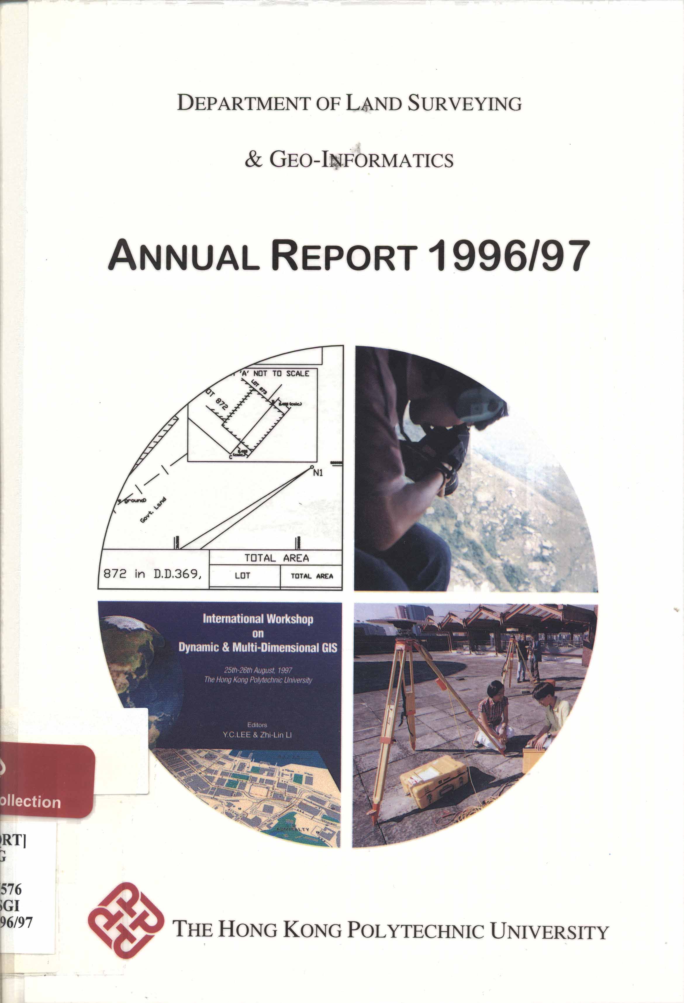 Department of Land Surveying & Geo-Informatics. Annual report 1996/97