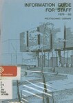 Information guide for staff [1979-80]
