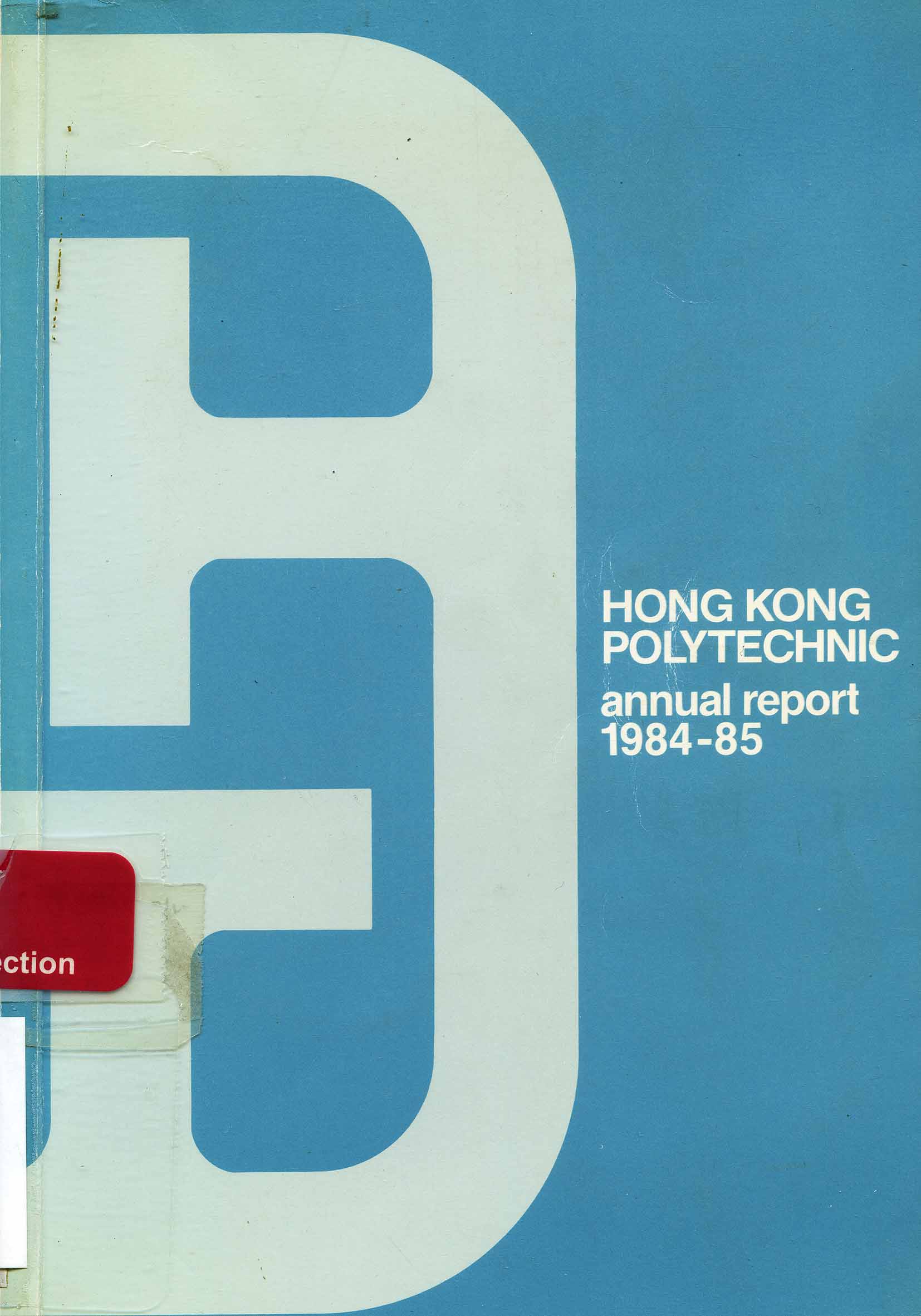 Hong Kong Polytechnic Annual Report 1984/85