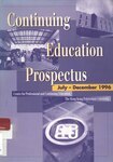 Continuing education prospectus [Jul - Dec 1996]
