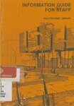 Information guide for staff [1988]