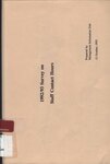1992/93 Survey on staff contact hours