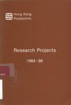 Research projects [1984-86]