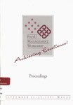 PolyU management workshop : achieving excellence! : proceedings, September 21-23, 1995, Macau