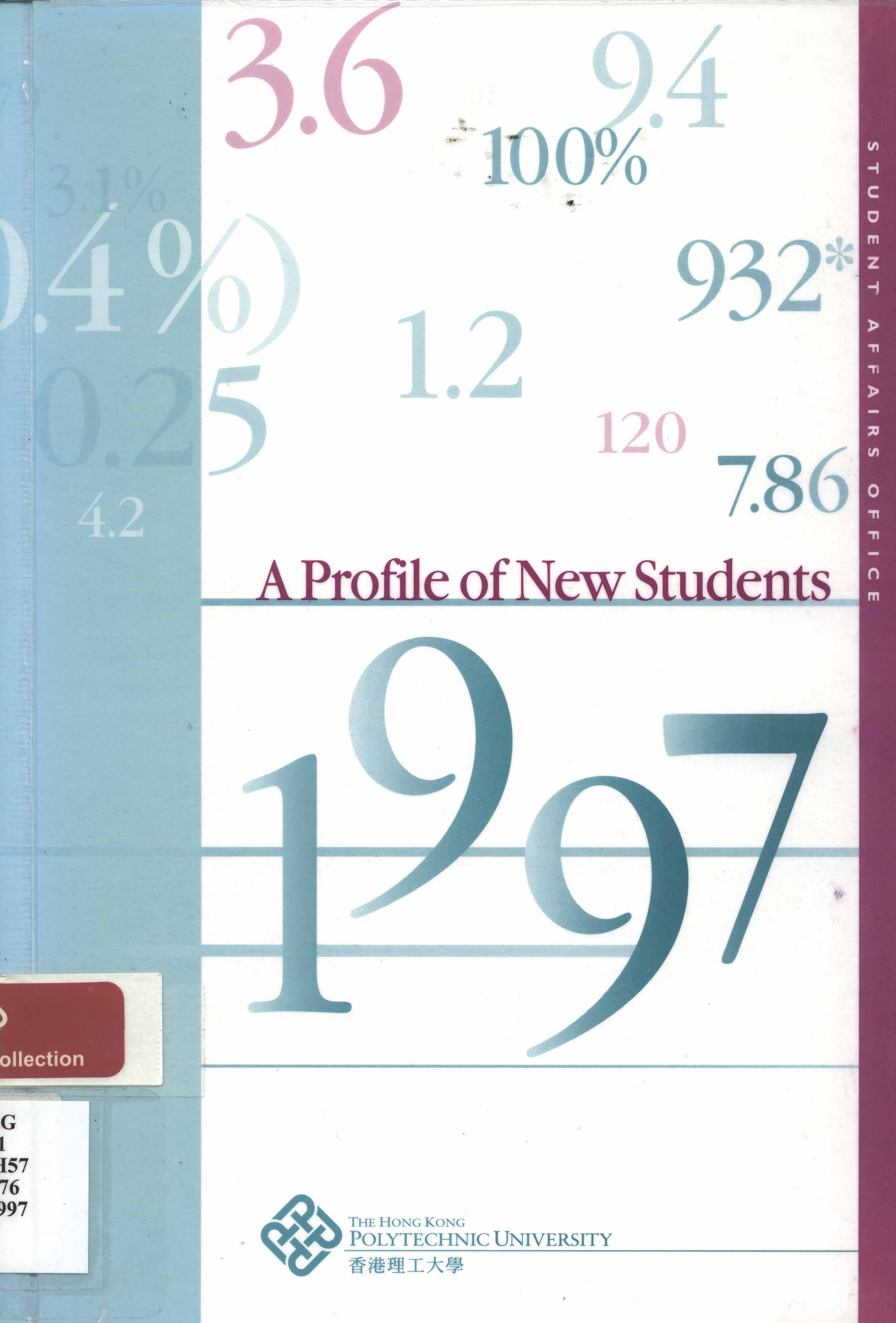 A Profile of new students [1997]