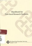 Handbook for non-local research students 2003