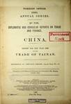 China : report for the year 1889 on the trade of Tainan