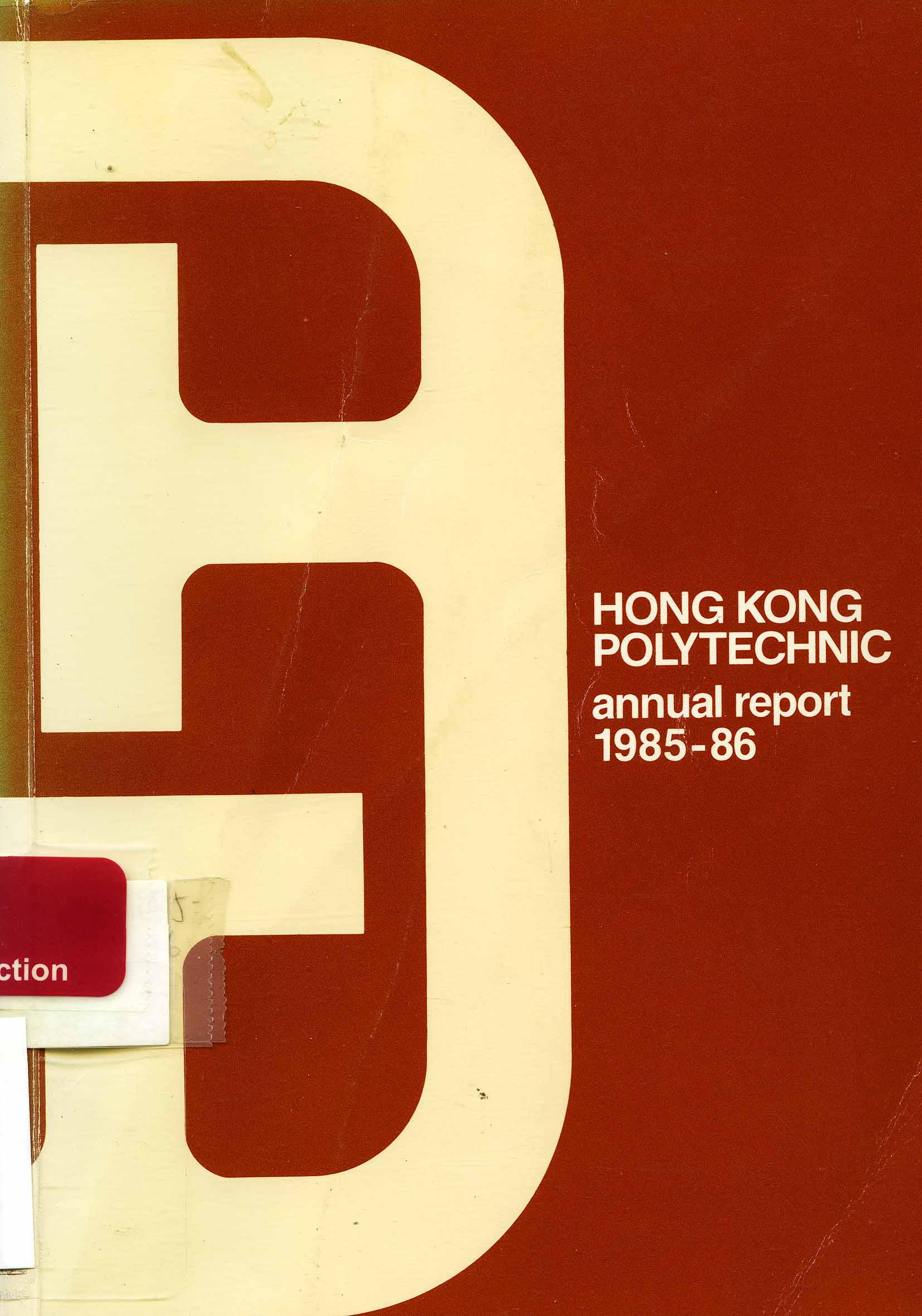 Hong Kong Polytechnic Annual Report 1985/86