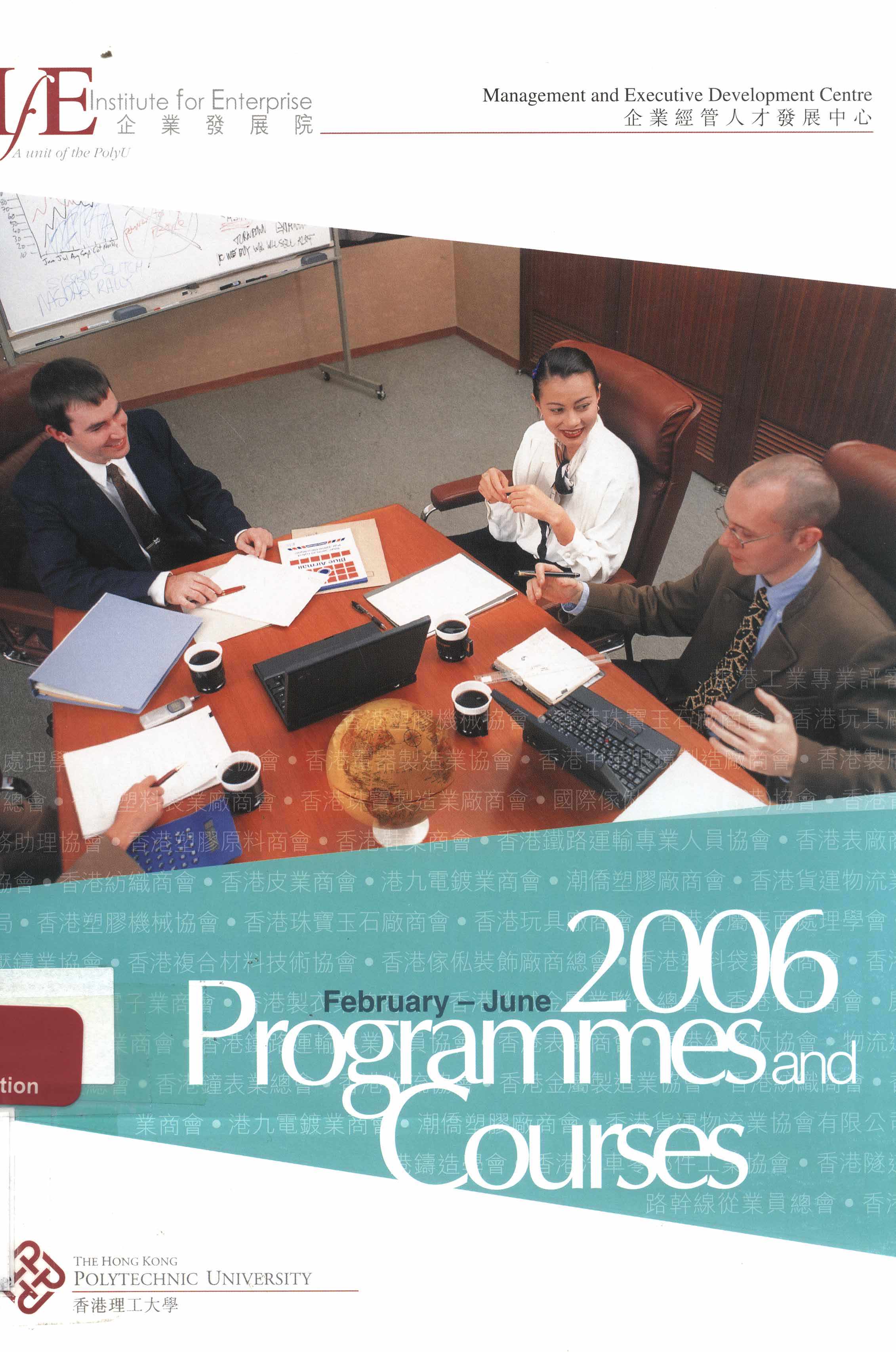 Institute for Enterprise: programmes and courses. Feb-June 2006