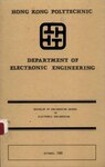 Bachelor of Engineering degree in Electronic Engineering