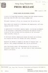 Press release [1990]